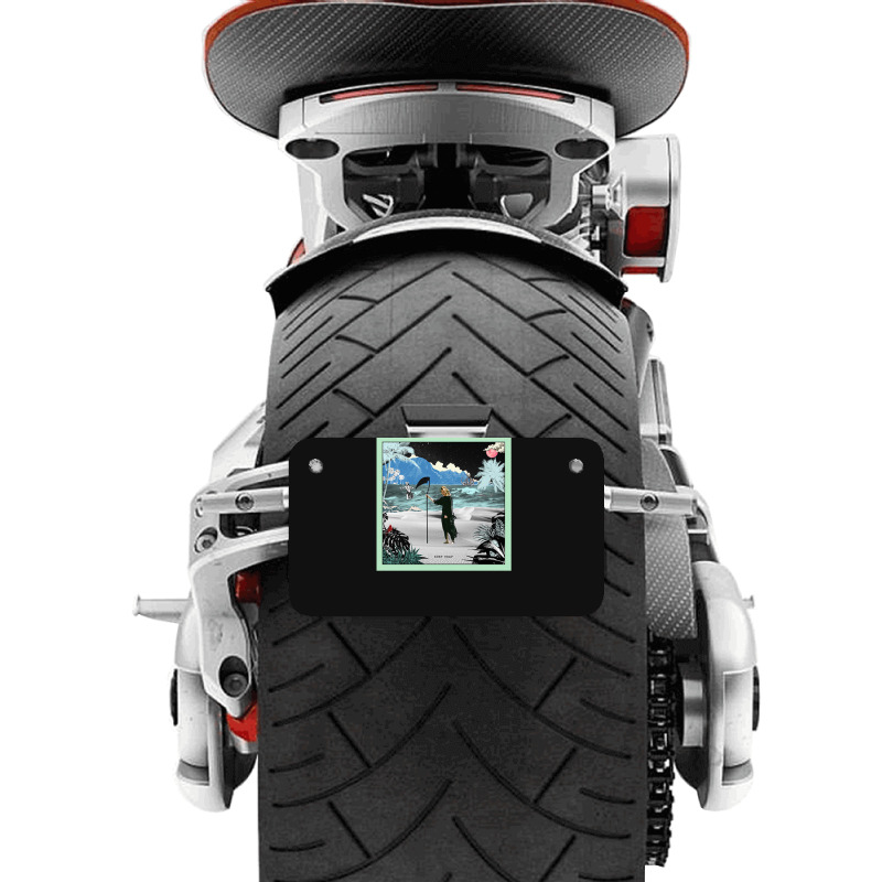 Felly - Surf Trap Classic Motorcycle License Plate | Artistshot