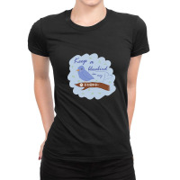 Bluebird 2-miranda Lambert With Code Ladies Fitted T-shirt | Artistshot