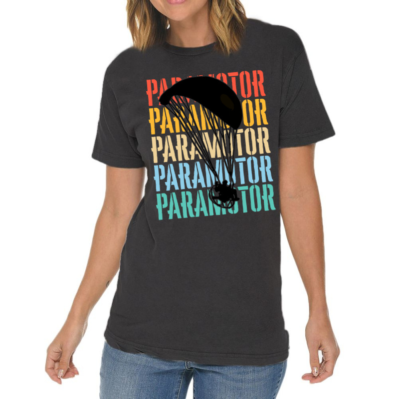 Paramotoring Paramotoring - Paramotor (5) Vintage T-shirt | Artistshot