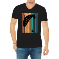 Paramotoring Paramotoring - Paramotor V-neck Tee | Artistshot