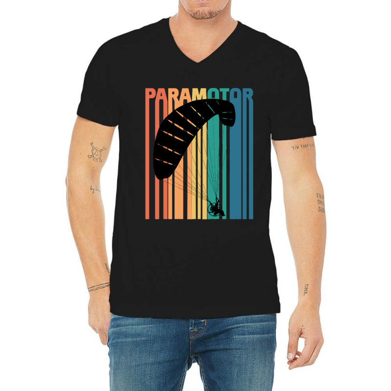 Paramotoring Paramotoring - Paramotor V-neck Tee | Artistshot