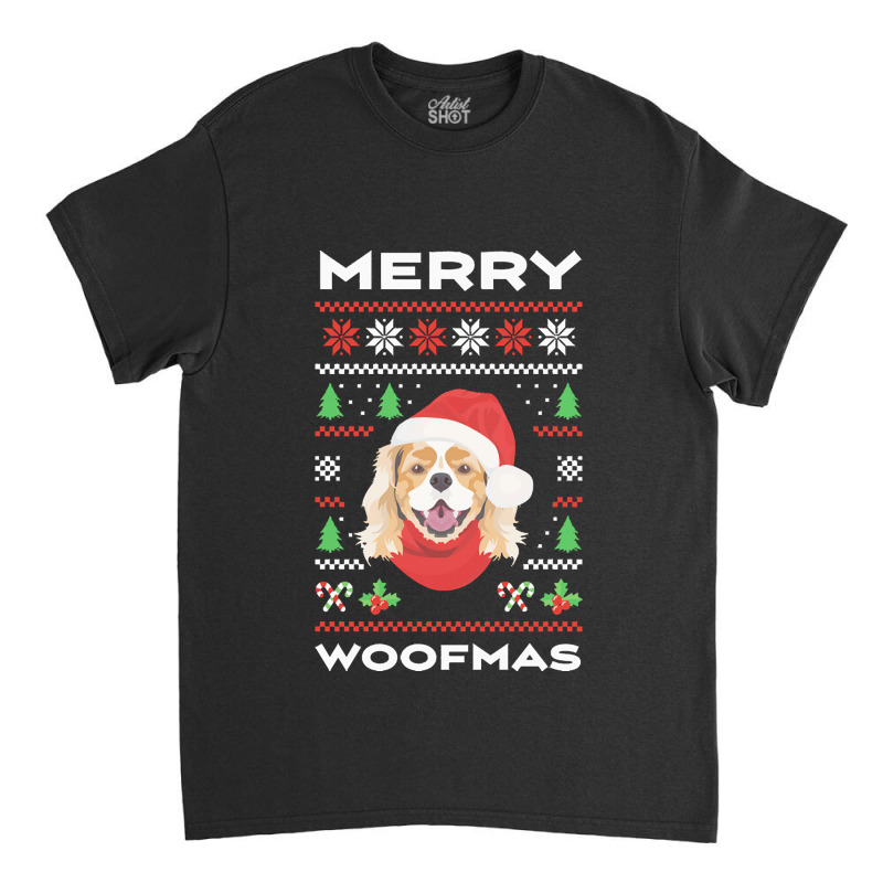 Cavalier King Charles Spaniel Cavalier King Charles Spaniel Christmas  Classic T-shirt | Artistshot