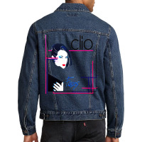 Clio Faces 80s Italo Disco Underground Men Denim Jacket | Artistshot