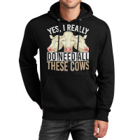 Cow Lover Farmer Farm Animal Farming Funny Cow Unisex Hoodie | Artistshot