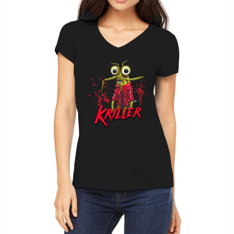 Kriller Krill Women's V-Neck T-Shirt by Konlasa6638 | Artistshot