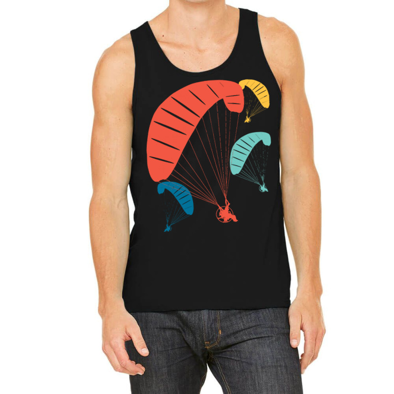 Paramotoring Paramotoring - Paramotorists Colorful Tank Top | Artistshot