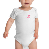 Pixeled Pink Ribbon Baby Bodysuit | Artistshot