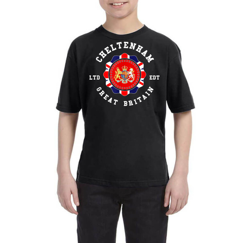 Cheltenham Great Britain British Pride Vintage Youth Tee | Artistshot