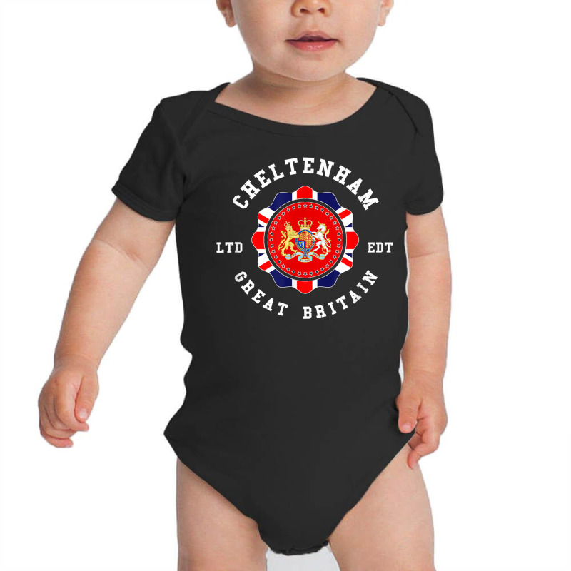 Cheltenham Great Britain British Pride Vintage Baby Bodysuit | Artistshot