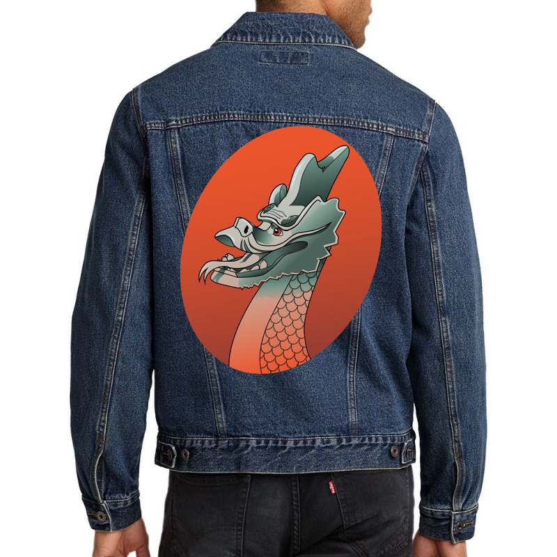 Chinese Dragon-owszx Men Denim Jacket | Artistshot