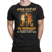 Ghouls Night Out Won't You Come Over On Halloween Funny T-shirt | Artistshot