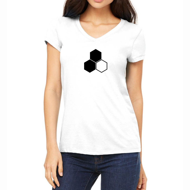 Future Foundation Invisible Women's V-Neck T-Shirt by JacePatton | Artistshot