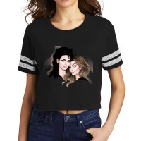 Michael Jackson And Paris Scorecard Crop Tee | Artistshot