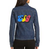 Esg ………… Original Fan Art Design Ladies Denim Jacket | Artistshot