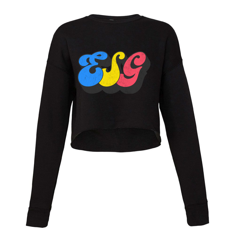 Esg ………… Original Fan Art Design Cropped Sweater by Hayward Michel | Artistshot