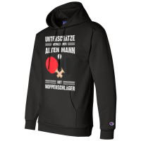 Men's Funny Table Tennis Saying Pimples Champion Hoodie | Artistshot