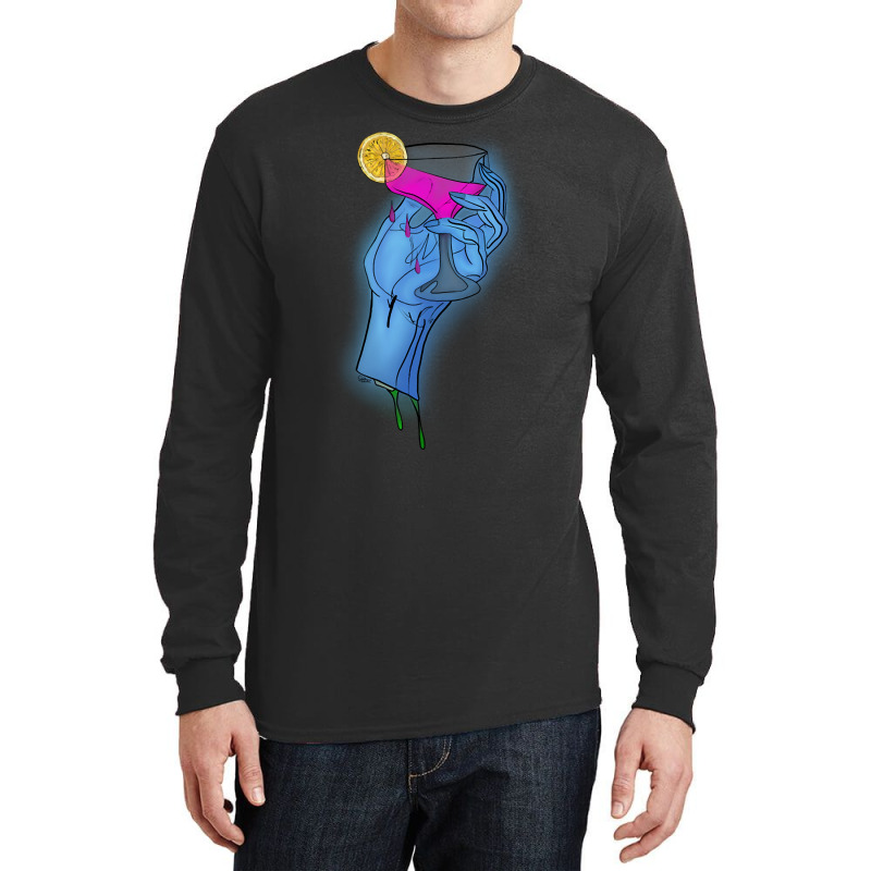 Ghoulish Libations Long Sleeve Shirts by Quick Scully | Artistshot