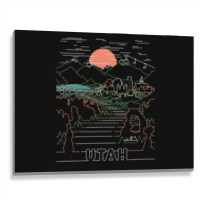 Utah Art  Salt Lake City Ut, Delicate Arch, Bryce, And Zion Metal Print Horizontal | Artistshot