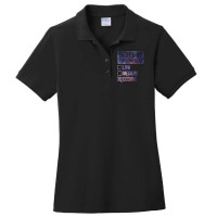 Funny Level Of Awesomeness Low Medium Gift Coding Coder Coders Code Pr Ladies Polo Shirt | Artistshot