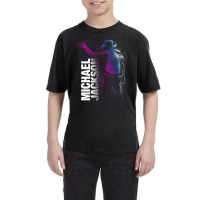 Michael Jackson Cyberpunk Scribble Art Youth Tee | Artistshot