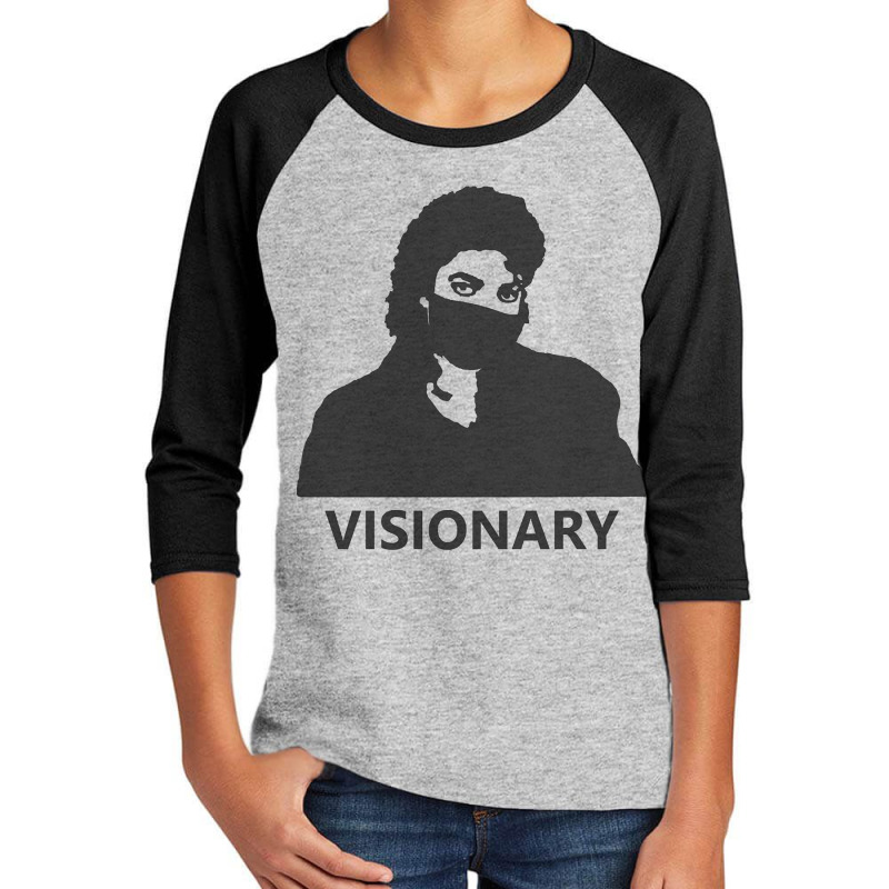 Michael Jackson Mask - Visionary Youth 3/4 Sleeve by Konlasa6638 | Artistshot