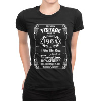 Premium Vintage Made In 1964 Ladies Fitted T-shirt | Artistshot