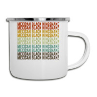 Mexican Black Kingsnake Retro T Shirt Camper Cup | Artistshot