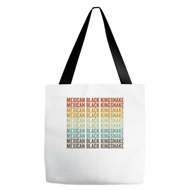 Mexican Black Kingsnake Retro T Shirt Tote Bags | Artistshot