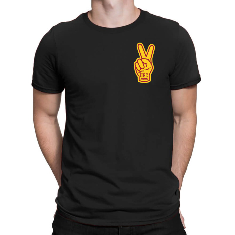 Usc Fight On! V Hand 1880 T-Shirt by Kandurip541 | Artistshot