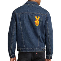 Usc Fight On! V Hand 1880 Men Denim Jacket | Artistshot