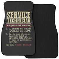 Service Technician Dictionary Term Front Car Mat | Artistshot