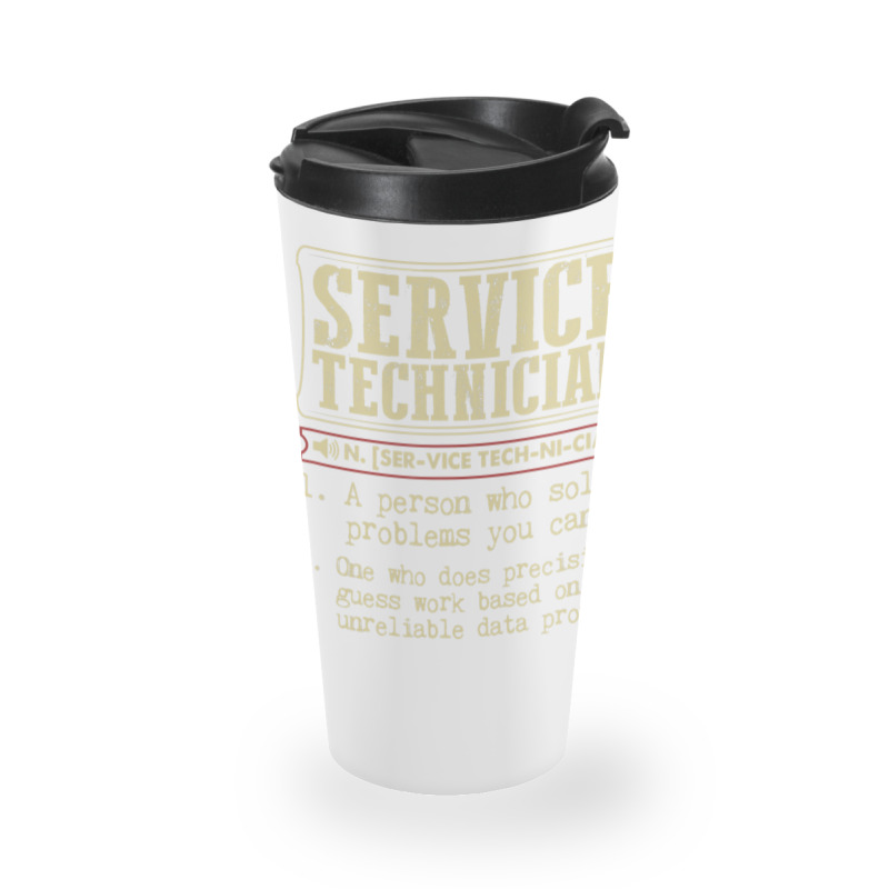 Service Technician Dictionary Term Travel Mug | Artistshot