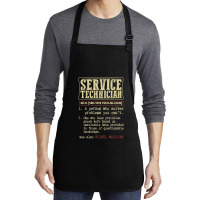 Service Technician Dictionary Term Medium-length Apron | Artistshot