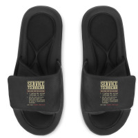 Service Technician Dictionary Term Slide Sandal | Artistshot