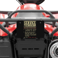 Service Technician Dictionary Term Atv License Plate | Artistshot