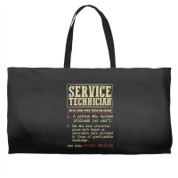 Service Technician Dictionary Term Weekender Totes | Artistshot