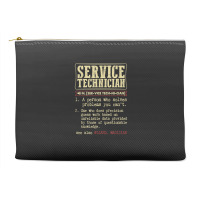 Service Technician Dictionary Term Accessory Pouches | Artistshot