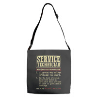 Service Technician Dictionary Term Adjustable Strap Totes | Artistshot