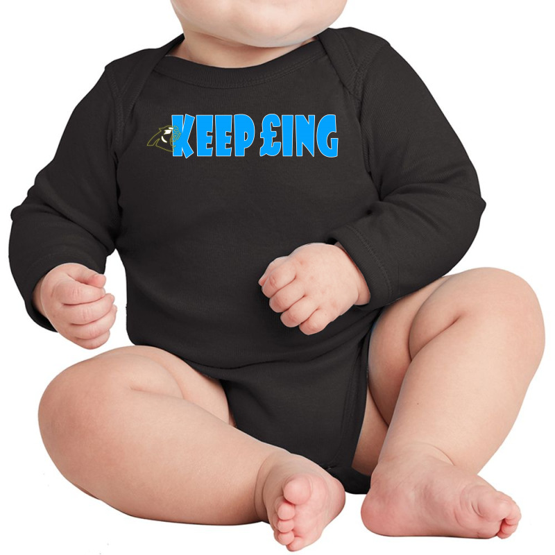 Keep Pounding Panthers Long Sleeve Baby Bodysuit | Artistshot