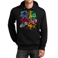 Video Game Console Controllers Retro 80's 90's Arcade Gamer Unisex Hoodie | Artistshot