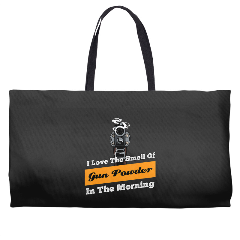 Shotgun Gun And Shooting And Skeet Shooting Quote Weekender Totes | Artistshot