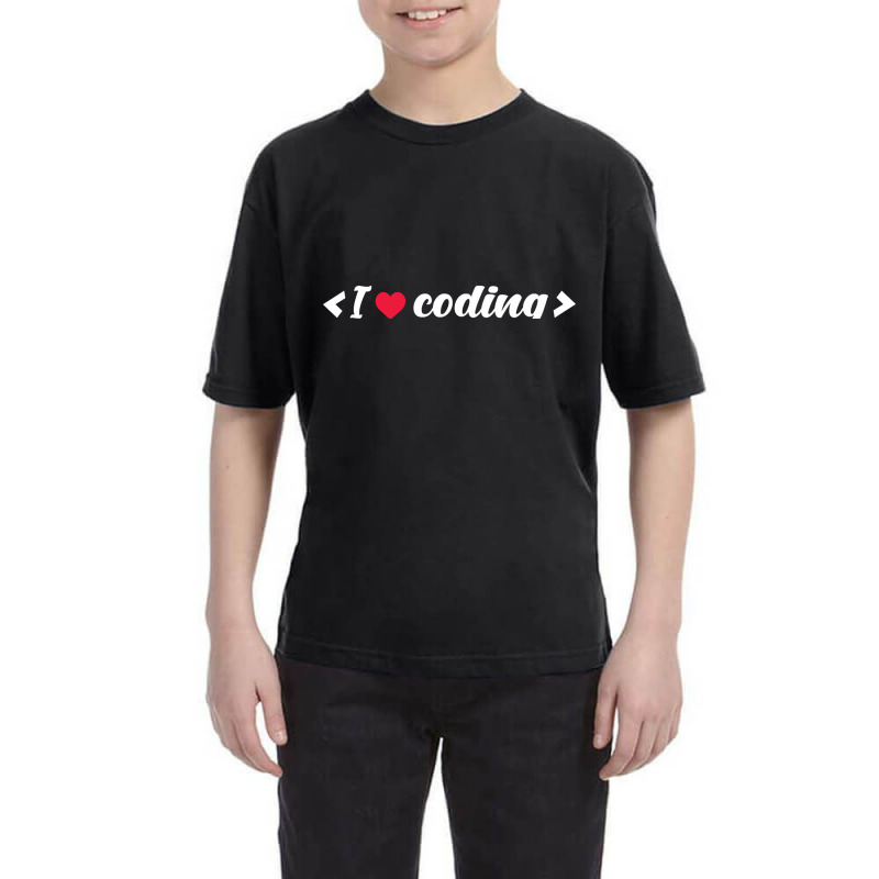 I Love Coding - Programmers T-shirt Youth Tee by fenderbendable | Artistshot