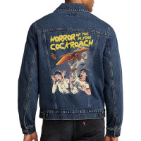 Horror Of The Flying Cockroach! Men Denim Jacket | Artistshot