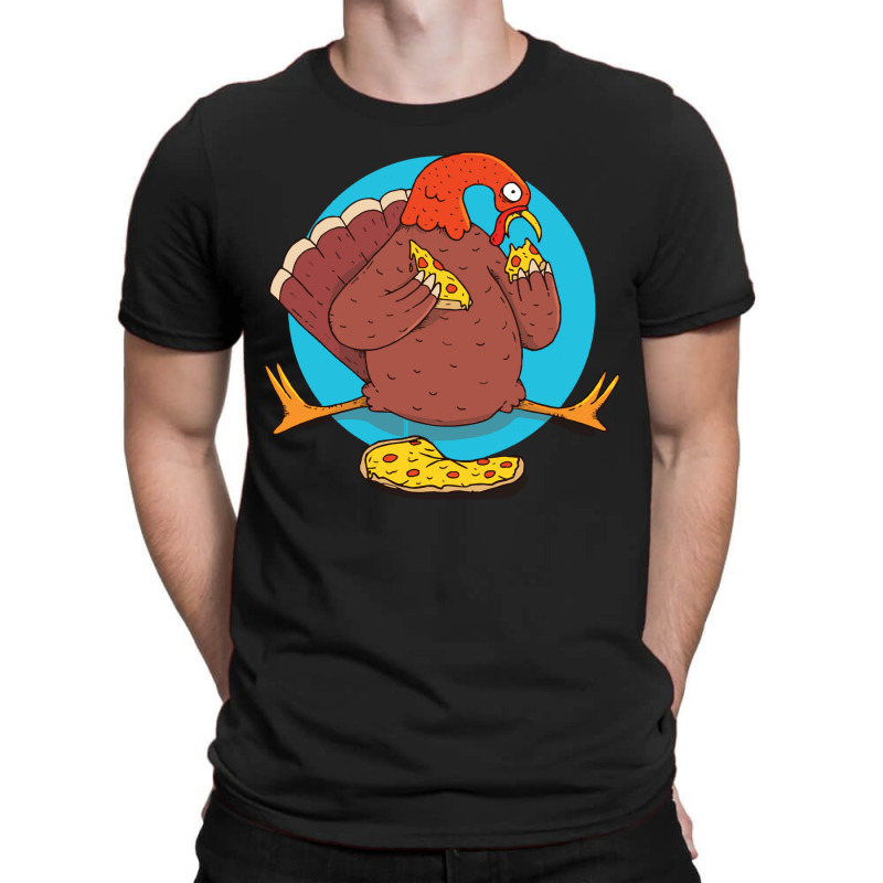 Thanksgiving Turkey Pizza T-shirt | Artistshot