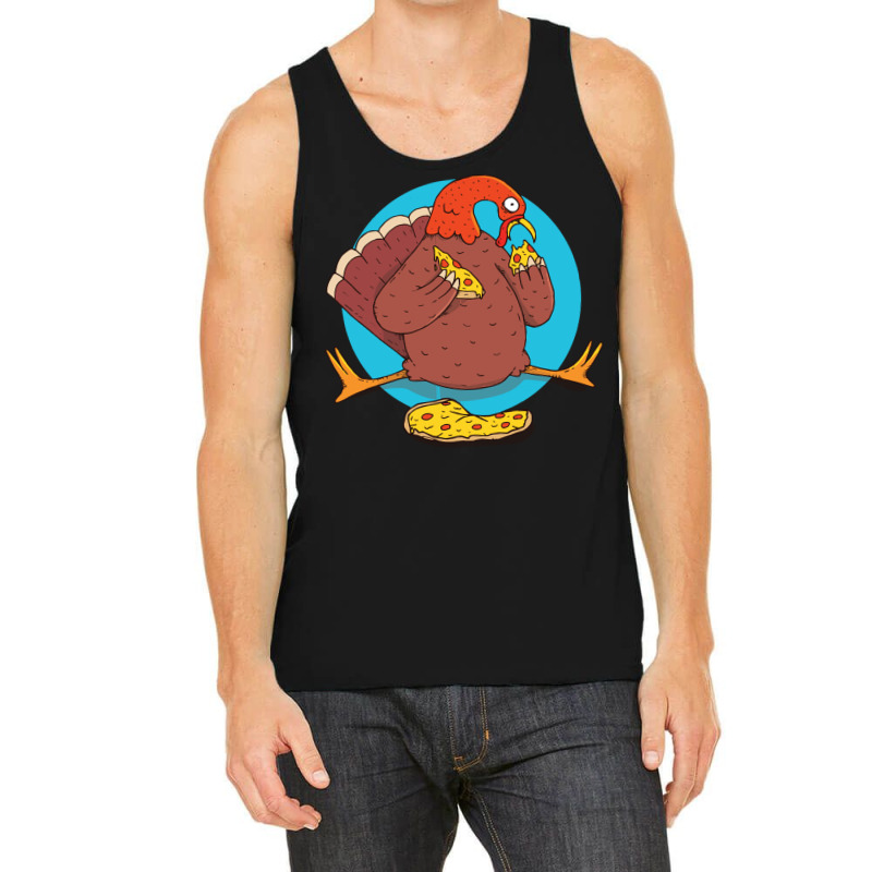 Thanksgiving Turkey Pizza Tank Top | Artistshot