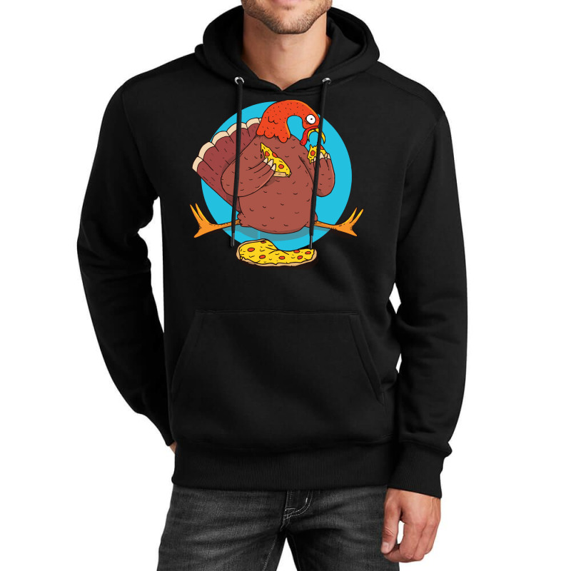 Thanksgiving Turkey Pizza Unisex Hoodie | Artistshot