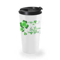 Happy St Patricks Day And Shamrock Travel Mug | Artistshot