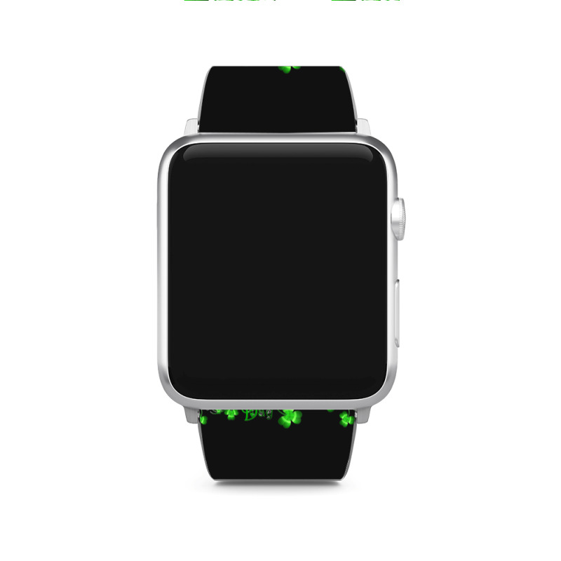 Happy St Patricks Day And Shamrock Apple Watch Band | Artistshot