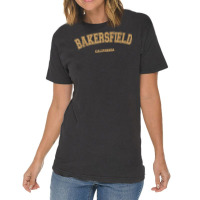 Bakersfield Sports College Style On Bakersfield T Shirt Vintage T-shirt | Artistshot