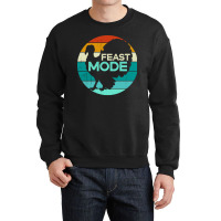 Thanksgiving Turkey Feast Mode Funny Thanksgiving Vintage Turkey Trot  Crewneck Sweatshirt | Artistshot